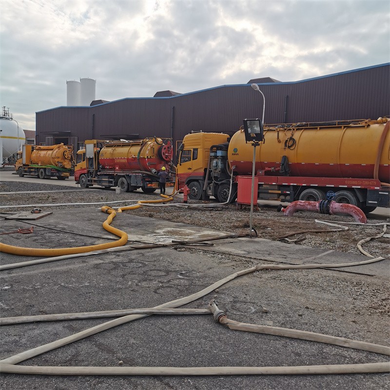 香洲污水池清理