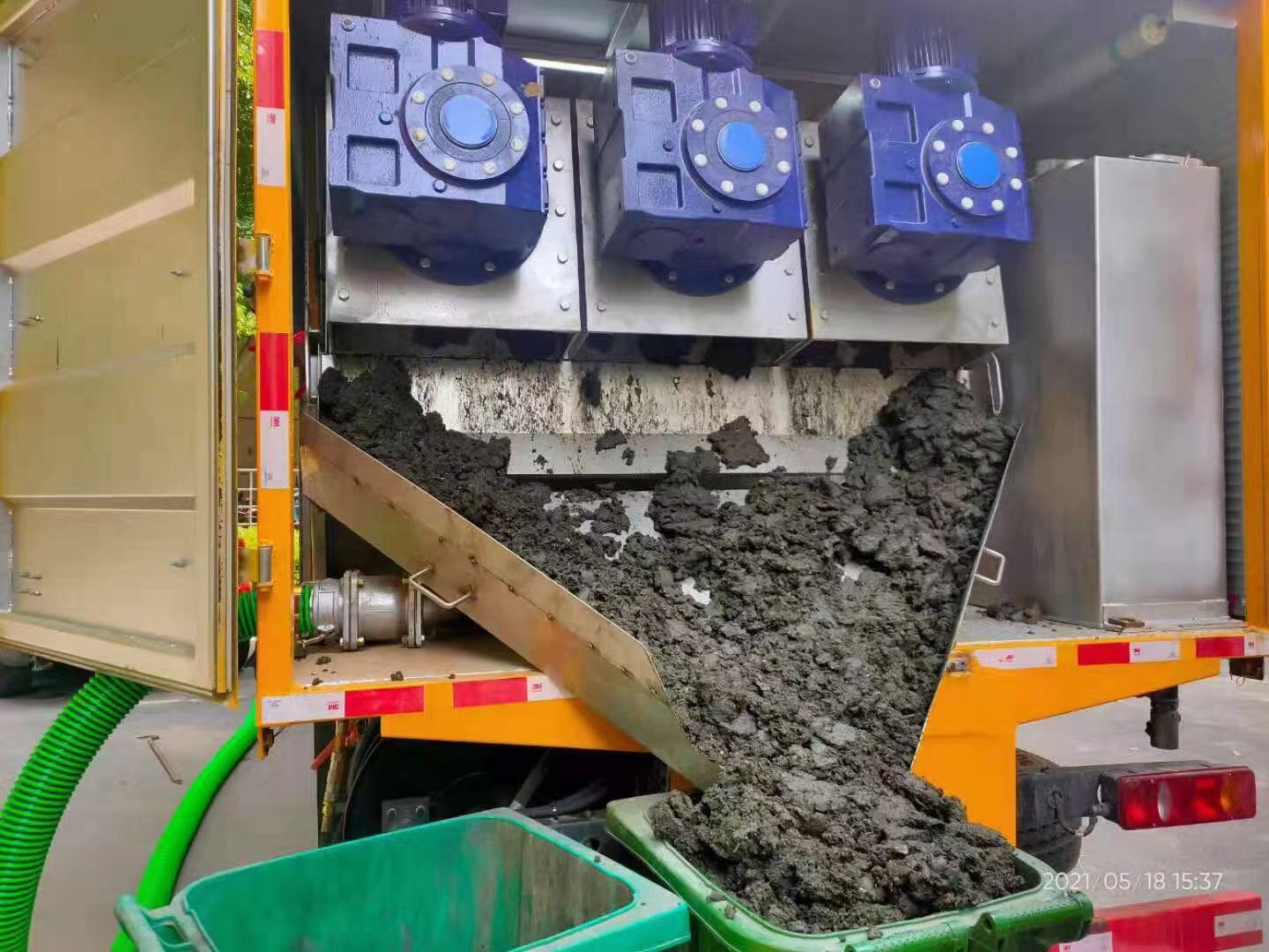 香洲化粪池清掏城市维护站-泥浆净化干湿分离处理